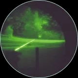 Infrared (night) illumination of the target