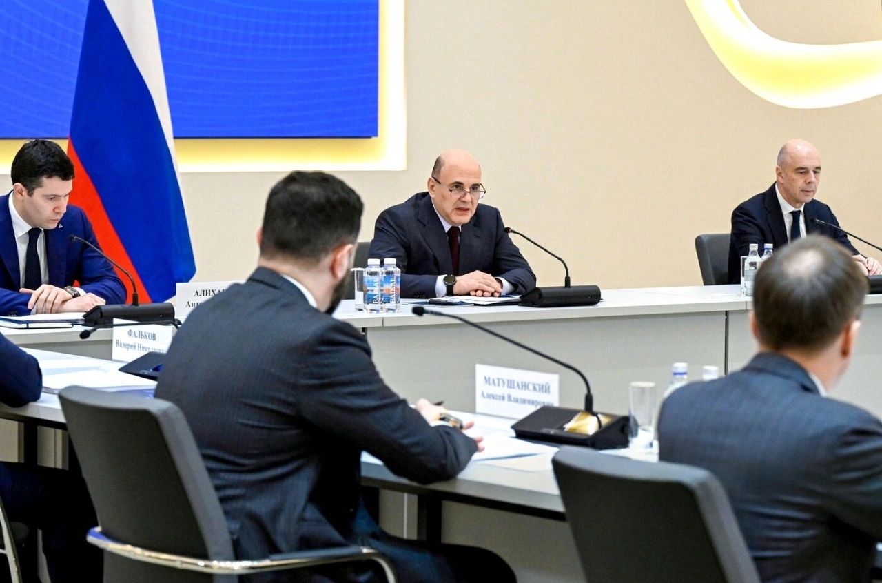 ЛАССАРД Олег Нефёдов на совещании у Председателя Правительства РФ Михаила Мишустина