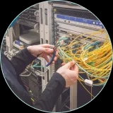 Telecommunications: long‑haul and local fiber‑optic communication lines (FOCL)