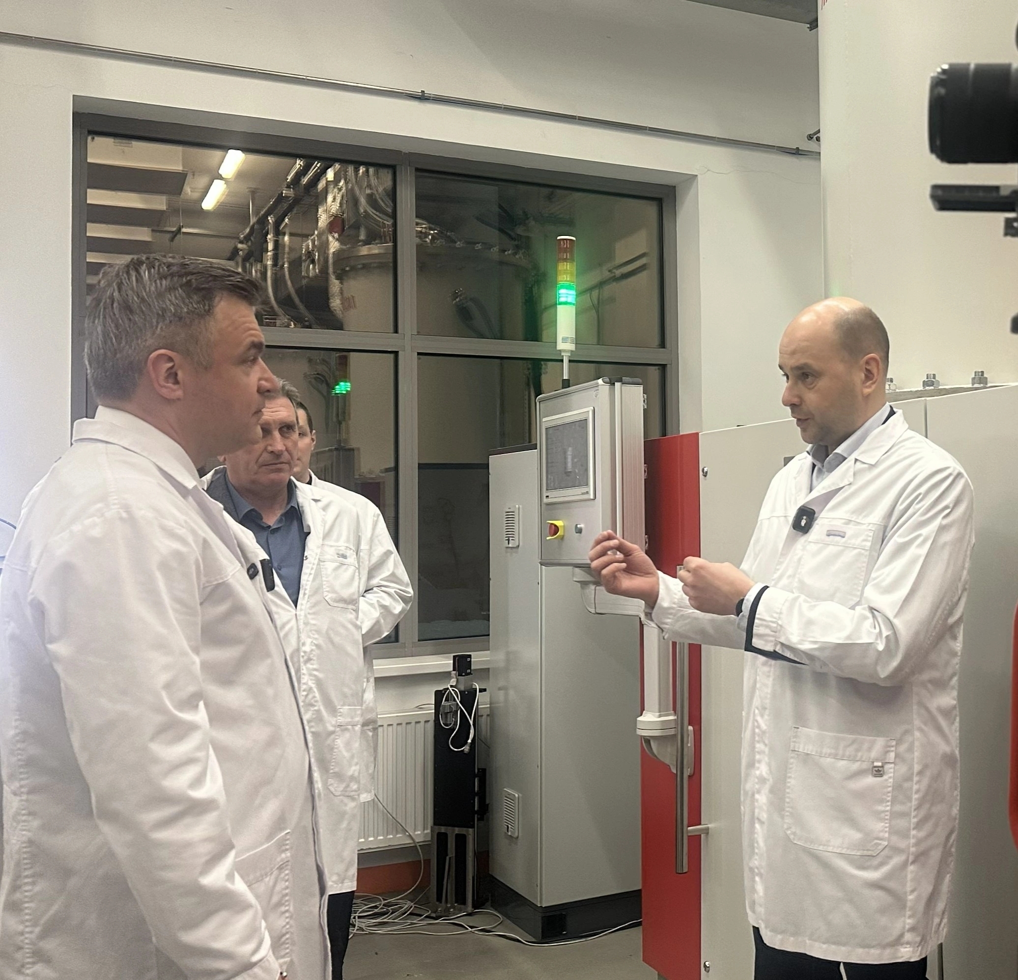 Василий Шпак посетил производство ЛАССАРД