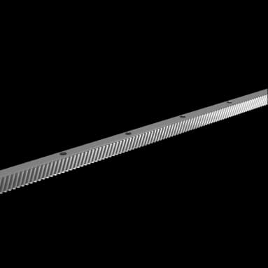 X, Y – helical rack-and-pinion, Z – ball screw